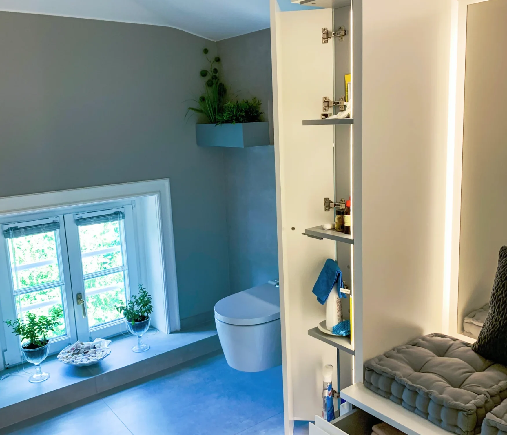 Altersgerechtes Badezimmer mit Stil in Blankenese - nachher 04